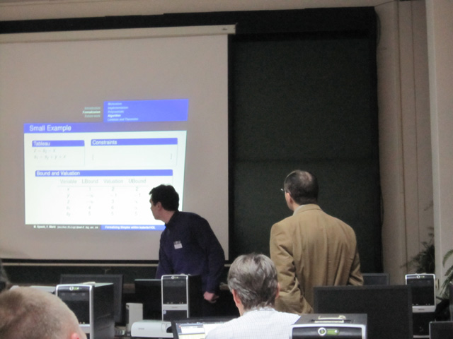 Session Early Stage Work - chair Predrag Janicic