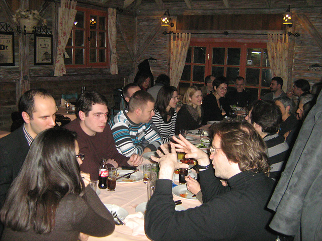 Dinner, Feb 04. at Teatroteka