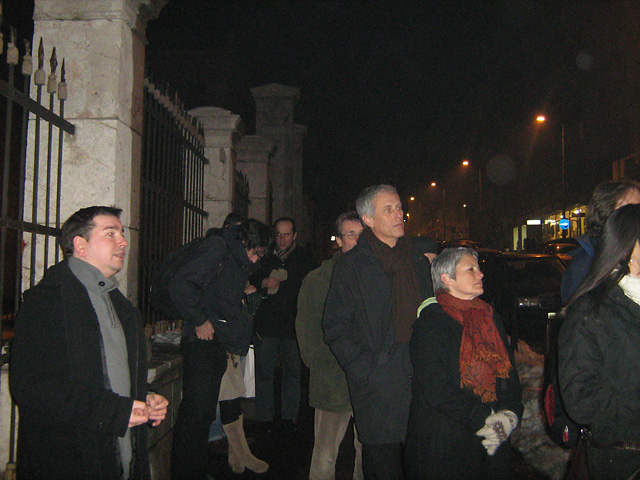 Guided tour through the city centre, Feb 05.